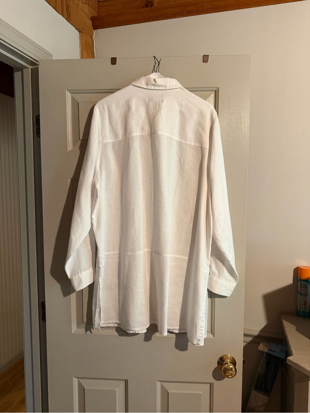 Tahari 100% Linen Tunic 1x - Picture 2 of 3
